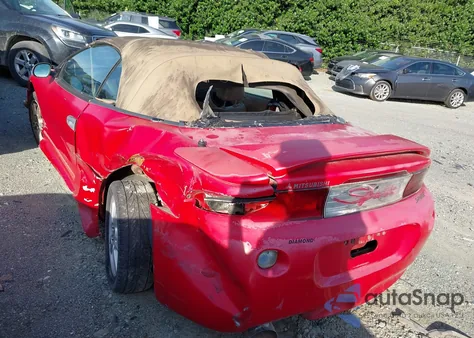 1999 Mitsubishi Eclipse Spyder Gs z USA, uszkodzony, nr VIN 4A3AX35GXXE135889